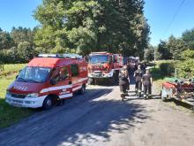 Ćwiczenia Straży Pożarnych na terenie Nadleśnictwa Starogard